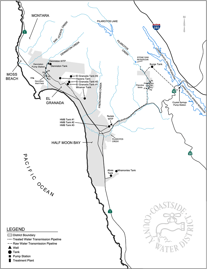 CCWD Facilities Map