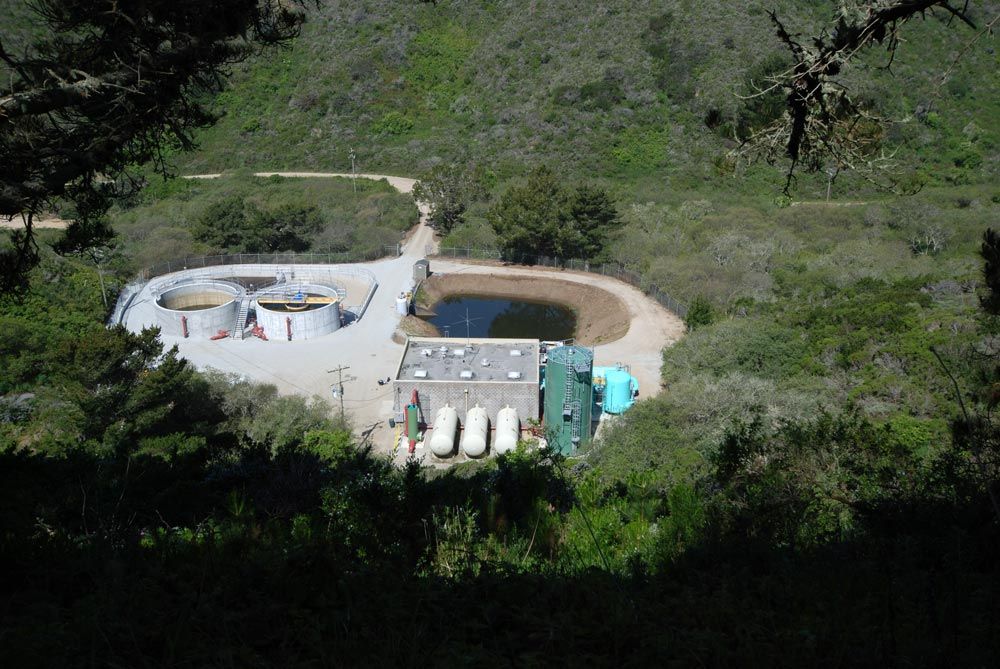 Denniston water treatment plant